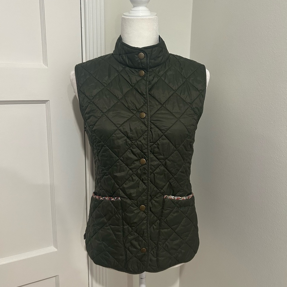 Barbour Quilted Vest - Dark Green